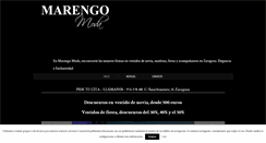 Desktop Screenshot of marengomoda.com